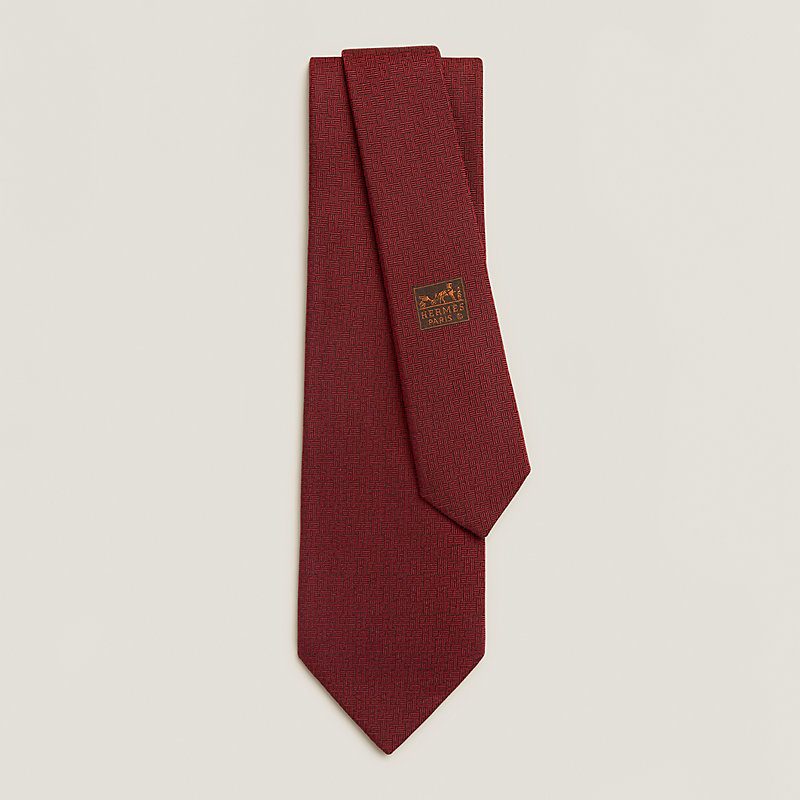 H Trefles tie | Hermès USA